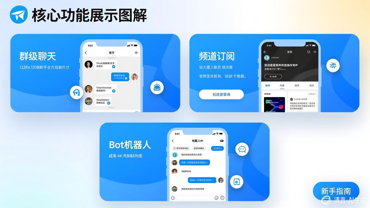 Telegram核心功能概览