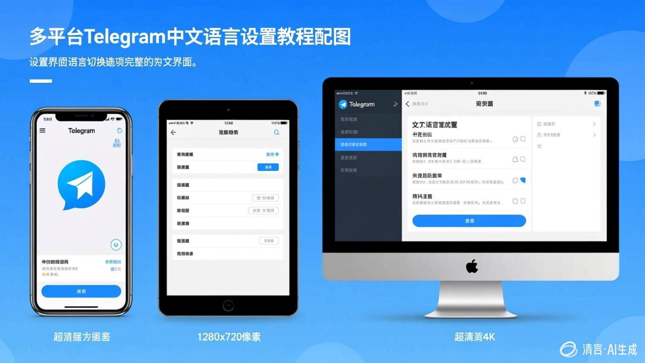 Telegram 中文设置教程：iOS/Android/Windows/Mac/Web 全平台图文攻略