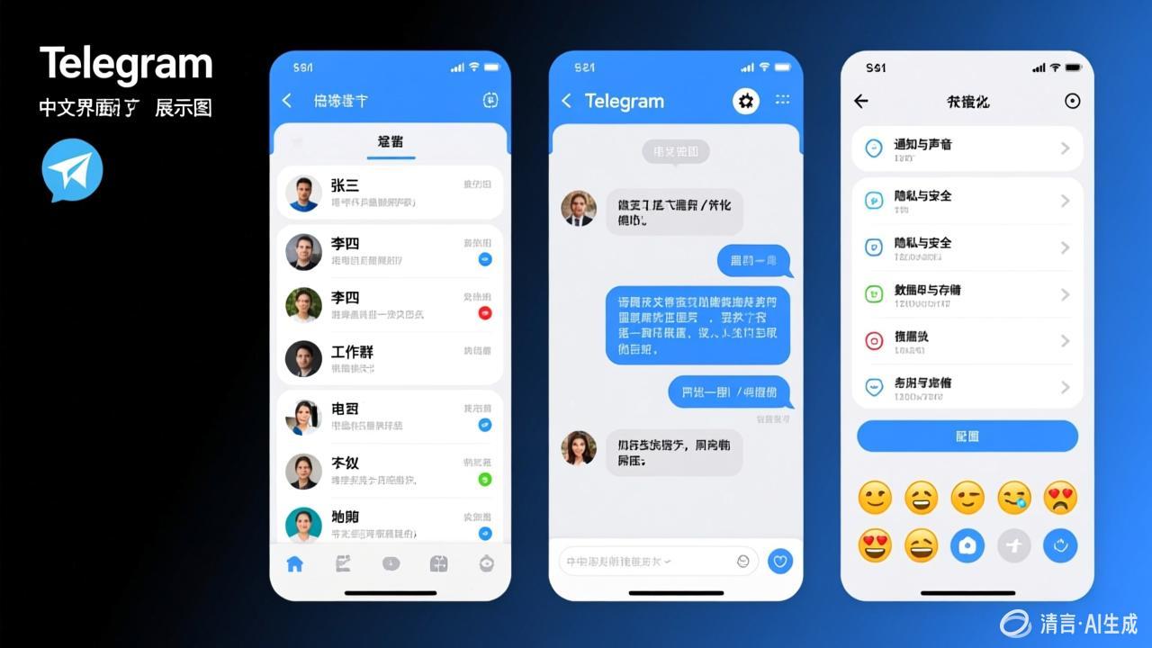 Telegram中文界面展示