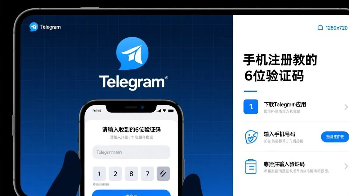 Telegram接收验证码界面