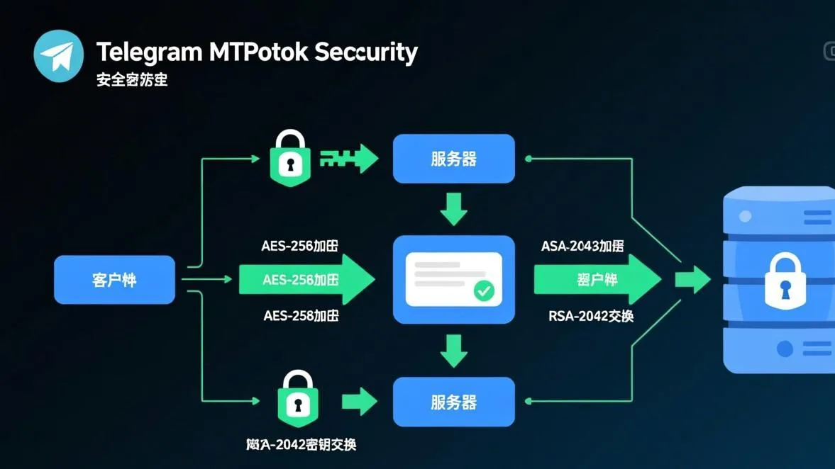 MTProto加密协议技术示意