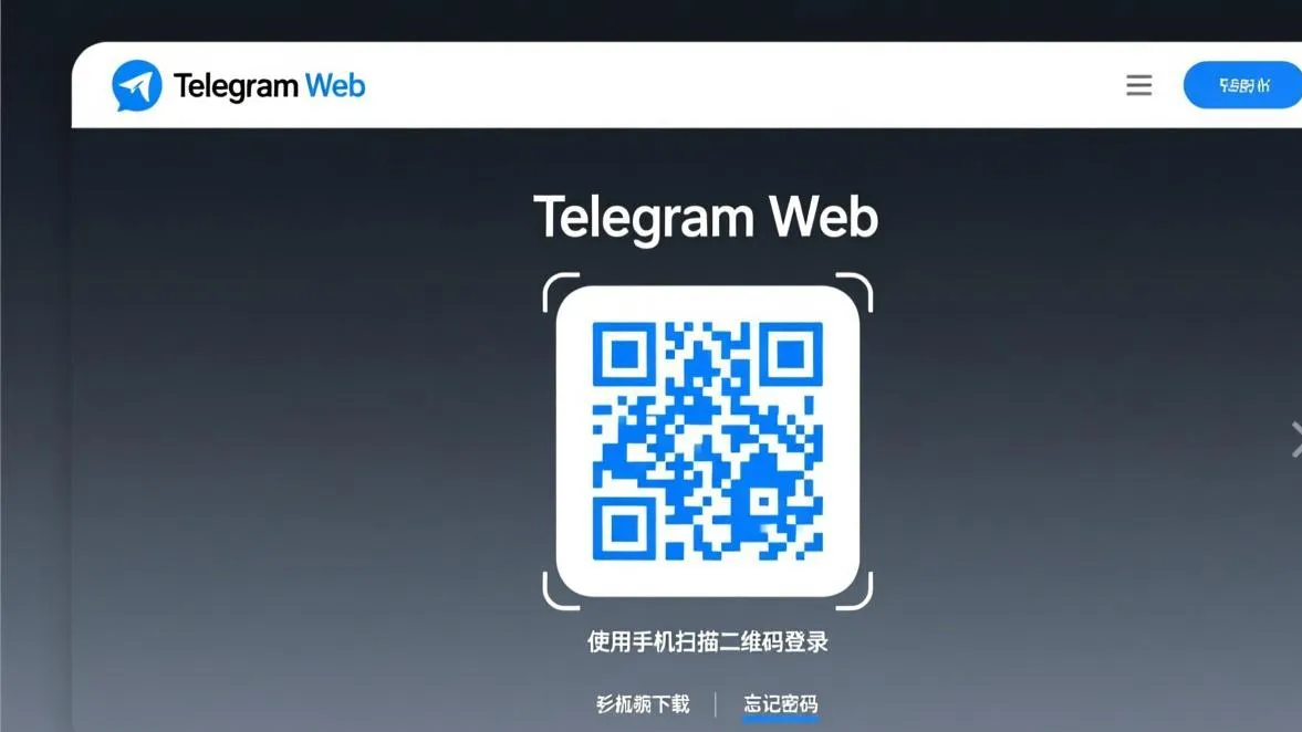 Telegram Web网页版聊天界面